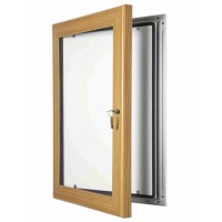 20" x 30" Pine, Light Wood Effect Lockable Poster Case 20" x 30" Pine, Light Wood Effect Lockable Poster Case