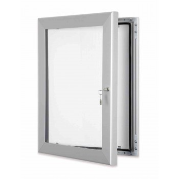 A1 Silver Premium Lockable Poster Case A1 Silver Premium Lockable Poster Case