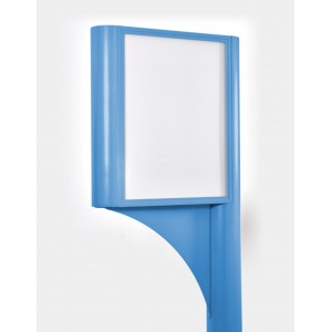 1 - Elite Post Mounted LED Light Box