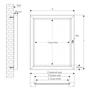 Bespoke Lockable Poster Cases, Custom Made to Order Bespoke Lockable Poster Cases, Custom Made to Order