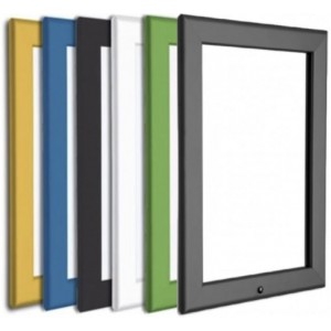 Lockable and Waterproof Coloured 32mm Snap Frames Lockable and Waterproof Coloured 32mm Snap Frames
