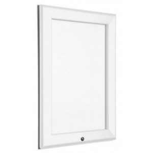 Lockable and Waterproof White 32mm Snap Frames Lockable and Waterproof White 32mm Snap Frames