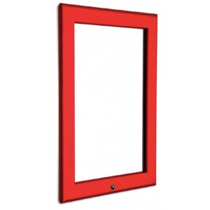 Lockable and Waterproof Red 32mm Snap Frames Lockable and Waterproof Red 32mm Snap Frames