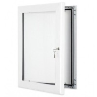 20" x 30" White Lockable Poster Case 20" x 30" White Lockable Poster Case