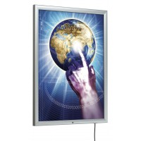 30" x 40" Waterproof Lockable Illuminated 35mm Edge Lit Poster Frame 30" x 40" Waterproof Lockable Illuminated 35mm Edge Lit Poster Frame