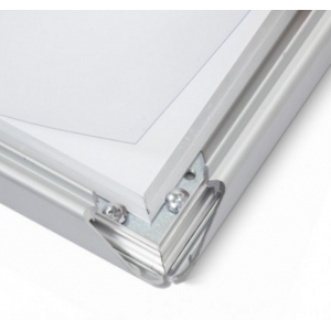 500mm x 700mm Silver 32mm Snap Frame 500mm x 700mm Silver 32mm Snap Frame