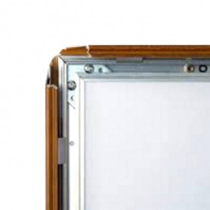 A3 Oak, Dark Wood Effect 15mm Snap Frame A3 Oak, Dark Wood Effect 15mm Snap Frame