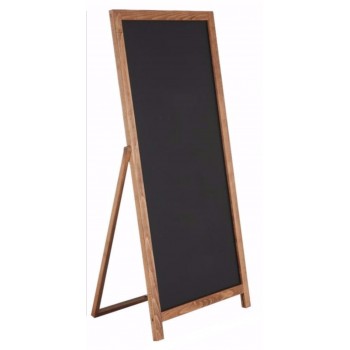Floor Standing Dark Wood Dry Wipe Chalkboard Floor Standing Dark Wood Dry Wipe Chalkboard