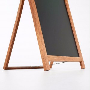 Floor Standing Dark Wood Dry Wipe Chalkboard Floor Standing Dark Wood Dry Wipe Chalkboard