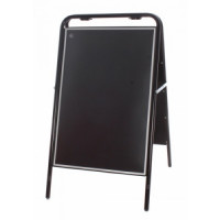 20" x 30" Black Tubular A Board 20" x 30" Black Tubular A Board